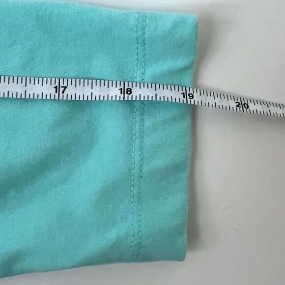 THEREABOUTS World Changer Shirt Girls Large 14/16 Sparkling Mint Crew Neck L/S - Picture 7 of 7